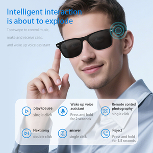 A01-C Smart Glasses Wireless Audio Sunglasses Touch Control