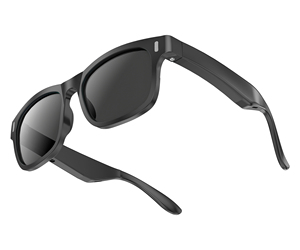AI Smart Glasses Remote Camera Operation Touchpad Music Control Voice Assistant Sunglasses Type-C Charging Microphone Speaker