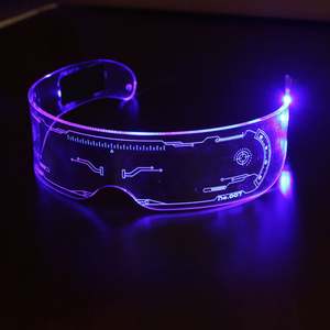 Hot Selling LED Smart Luminous Sunglasses Party Novelties