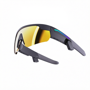 Customized AI Outdoor Cycling Glasses Call Intercom Smart Colorful Light Color Lenses Noise Reduction Smart Glasses