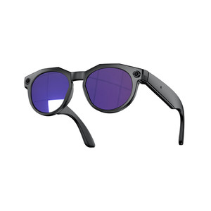 AI Smart Glasses with Camera Waterproof Wireless Music Listening