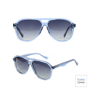 Luxury Gradient Polarized Sunglasses for Unisex with Anti-Blue Light Light Weight & Customizable Smart Camera Glasses Options