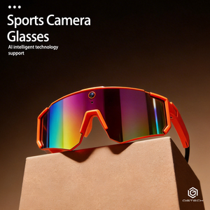 Multi Language AI Translation Smart Glasses HD for Call UV Protection Polarized Lens IPX5 Waterproof 1080P Camera