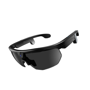 AI Translation Smart Glasses with 8MP Camera Bluetooth Calling Noise Reduction IP66 Waterproof Video Recording Sunglasses