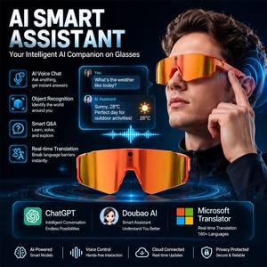 2026 Sports 13MP Smart Camera Glasses Cycling 4K Video Record AI Voice Assistant