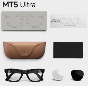 MT5 Ultra AI Smart Glasses 8MP HD Camera